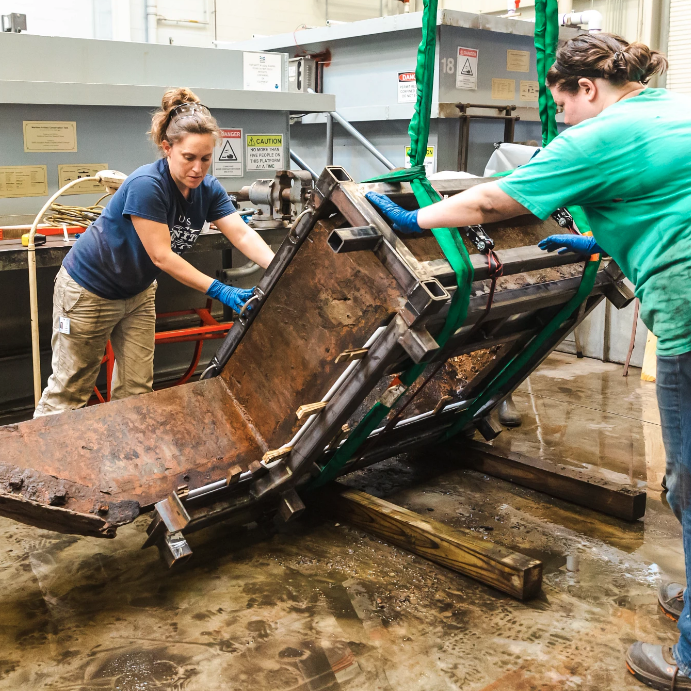conservation of USS monitor